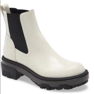 Rag and bone Shaye white leather Chelsea boot